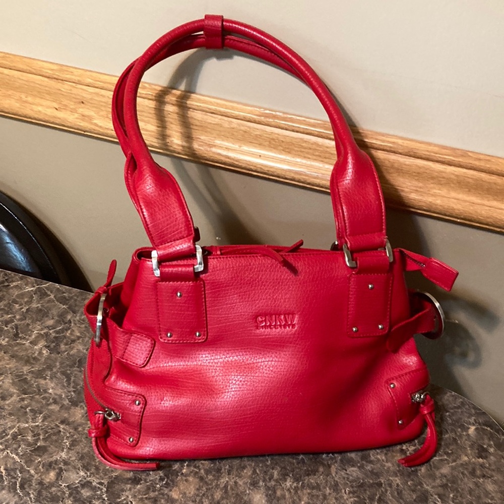 Red CNKW handbag